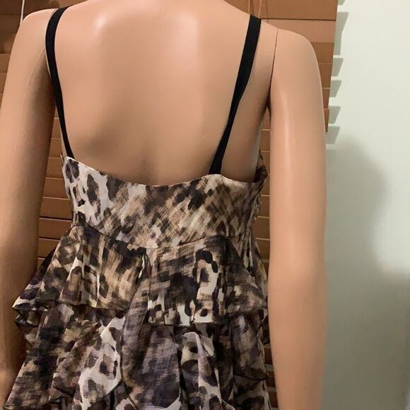 H&M LEOPARD PRINT DRESS‎ SIZE 10 - Picture 3 of 9